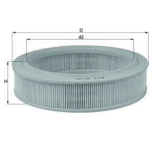 Oro filtras MAHLE LX 81