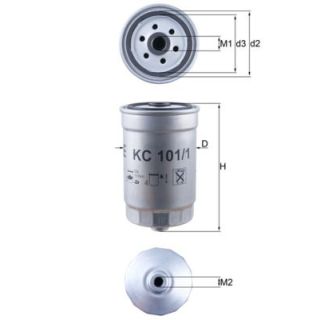 Kuro filtras MAHLE KC 101/1