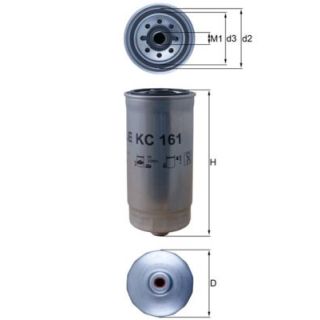 Kuro filtras MAHLE KC 161