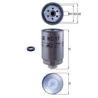 Kuro filtras MAHLE KC 17D