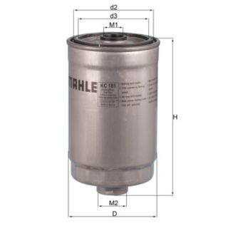 Kuro filtras MAHLE KC 181
