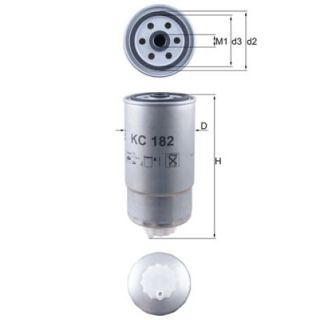 Kuro filtras MAHLE KC 182
