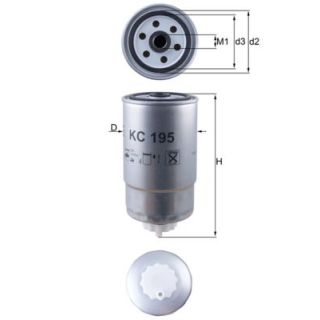 Kuro filtras MAHLE KC 195