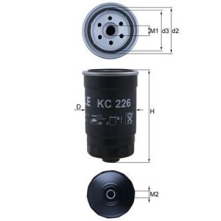 Kuro filtras MAHLE KC 226
