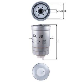 Kuro filtras MAHLE KC 38