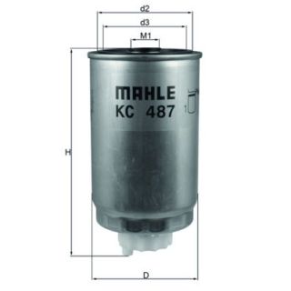 Kuro filtras MAHLE KC 487