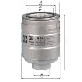 Kuro filtras MAHLE KC 56
