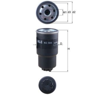 Kuro filtras MAHLE KC 584