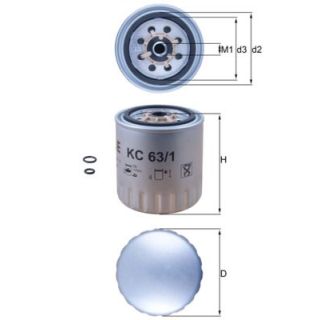 Kuro filtras MAHLE KC 63/1D