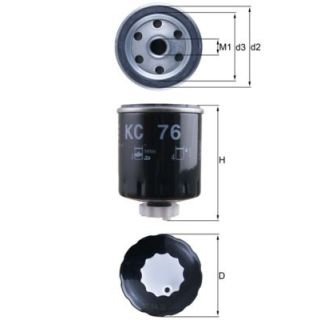 Kuro filtras MAHLE KC 76
