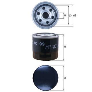 Kuro filtras MAHLE KC 99