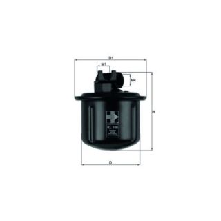 Kuro filtras MAHLE KL 108