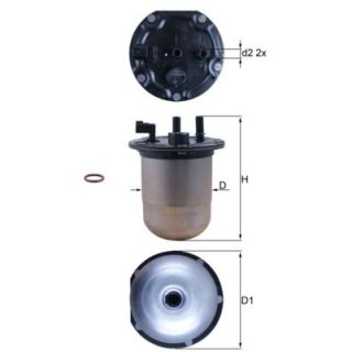 Kuro filtras MAHLE KL 1133D