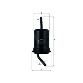 Kuro filtras MAHLE KL 115