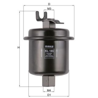 Kuro filtras MAHLE KL 185