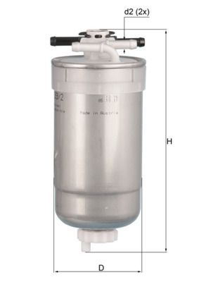 Kuro filtras MAHLE KL 233/2