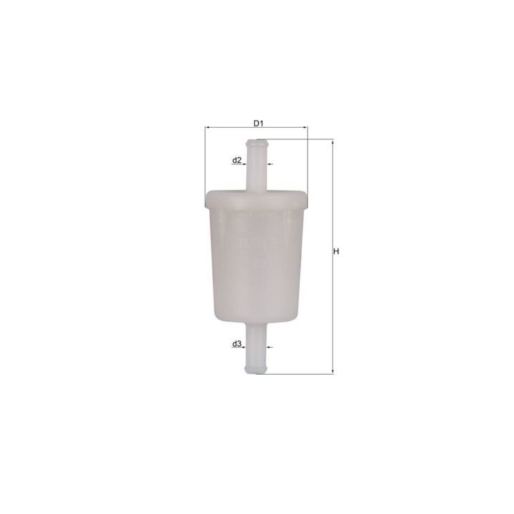 Kuro filtras MAHLE KL 260 OF