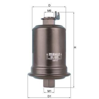 Kuro filtras MAHLE KL 435