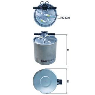 Kuro filtras MAHLE KL 440/40