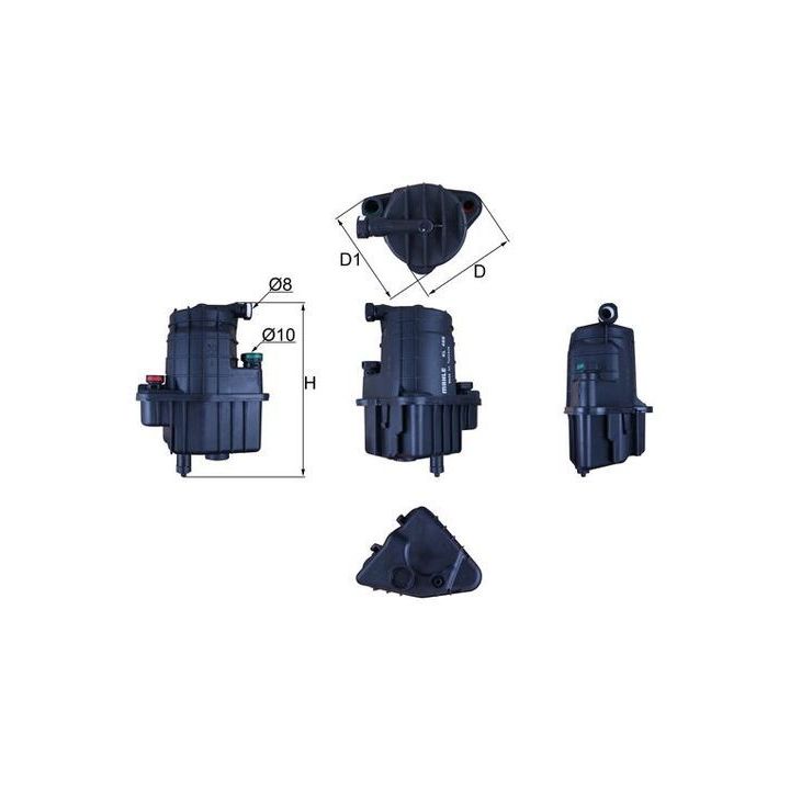 Kuro filtras MAHLE KL 469