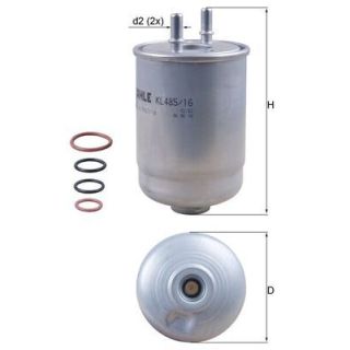 Kuro filtras MAHLE KL 485/16D