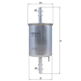 Kuro filtras MAHLE KL 573