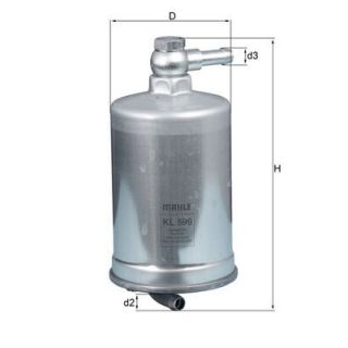 Kuro filtras MAHLE KL 599