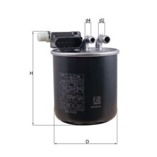 Kuro filtras MAHLE KL 948