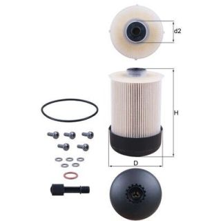 Kuro filtras MAHLE KX 338/22D