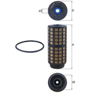 Kuro filtras MAHLE KX 399D