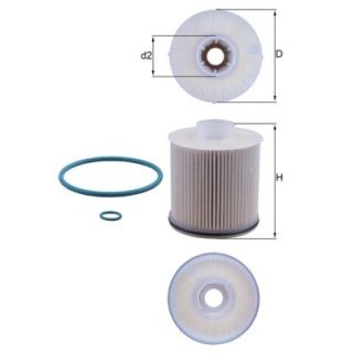 Kuro filtras MAHLE KX 486D