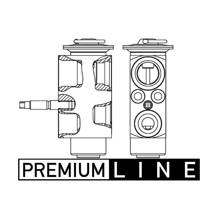 Išsiplėtimo vožtuvas, oro kondicionavimas MAHLE AVE 113 000P