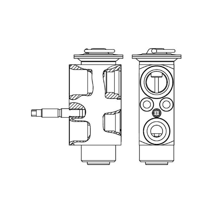 Išsiplėtimo vožtuvas, oro kondicionavimas MAHLE AVE 113 000P
