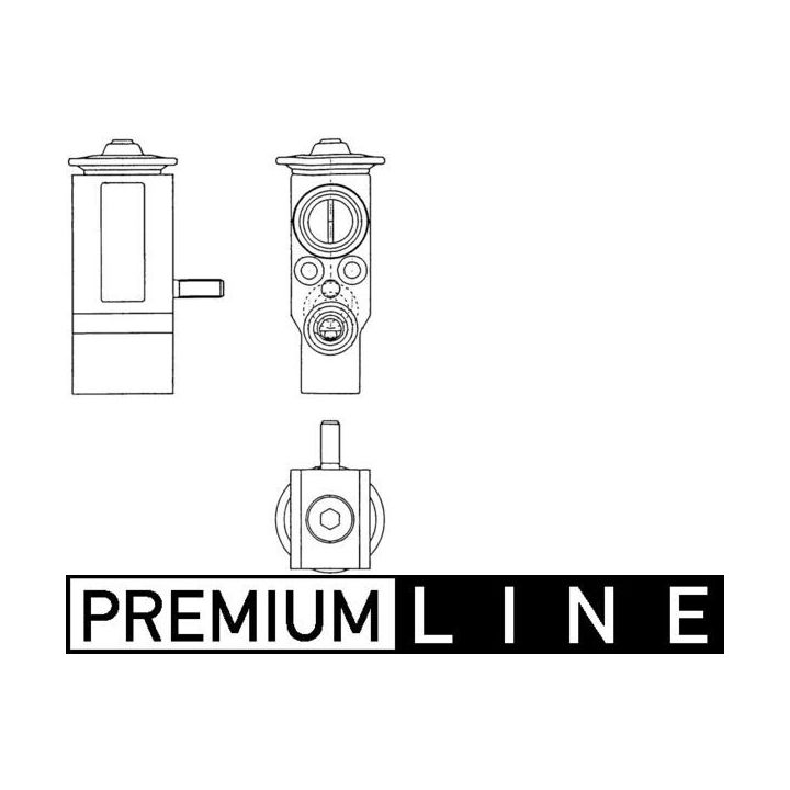 Išsiplėtimo vožtuvas, oro kondicionavimas MAHLE AVE 130 000P