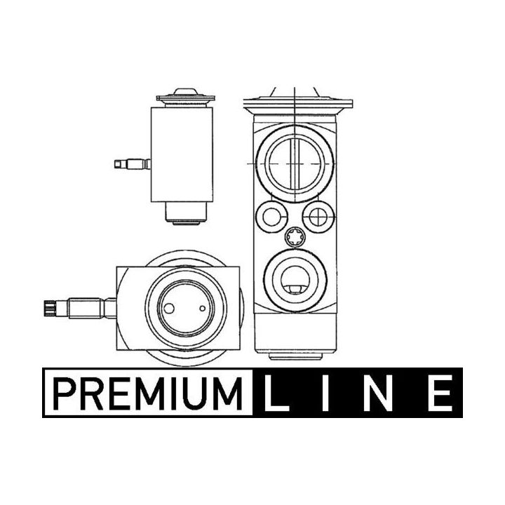 Išsiplėtimo vožtuvas, oro kondicionavimas MAHLE AVE 66 000P