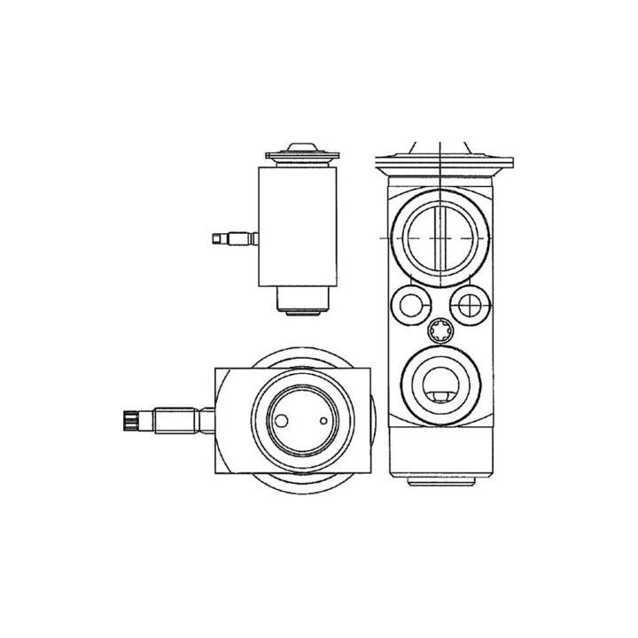 Išsiplėtimo vožtuvas, oro kondicionavimas MAHLE AVE 66 000P