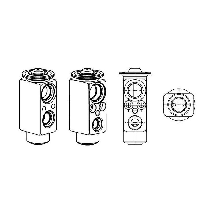 Išsiplėtimo vožtuvas, oro kondicionavimas MAHLE AVE 68 000P