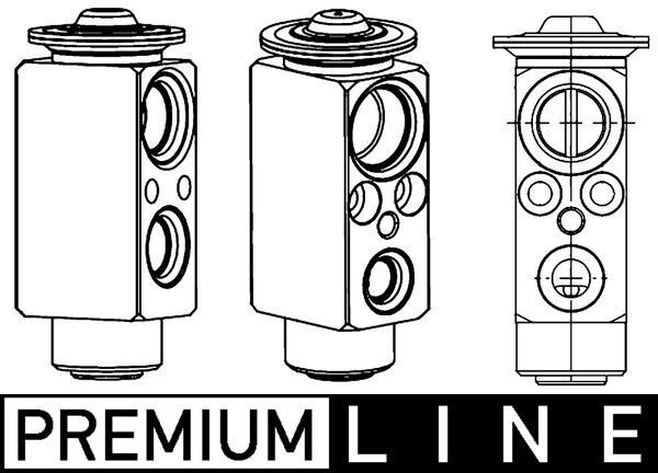 Išsiplėtimo vožtuvas, oro kondicionavimas MAHLE AVE 79 000P