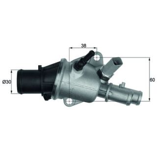 Termostatas, aušinimo skystis MAHLE TI 156 88