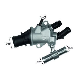 Termostatas, aušinimo skystis MAHLE TI 157 88