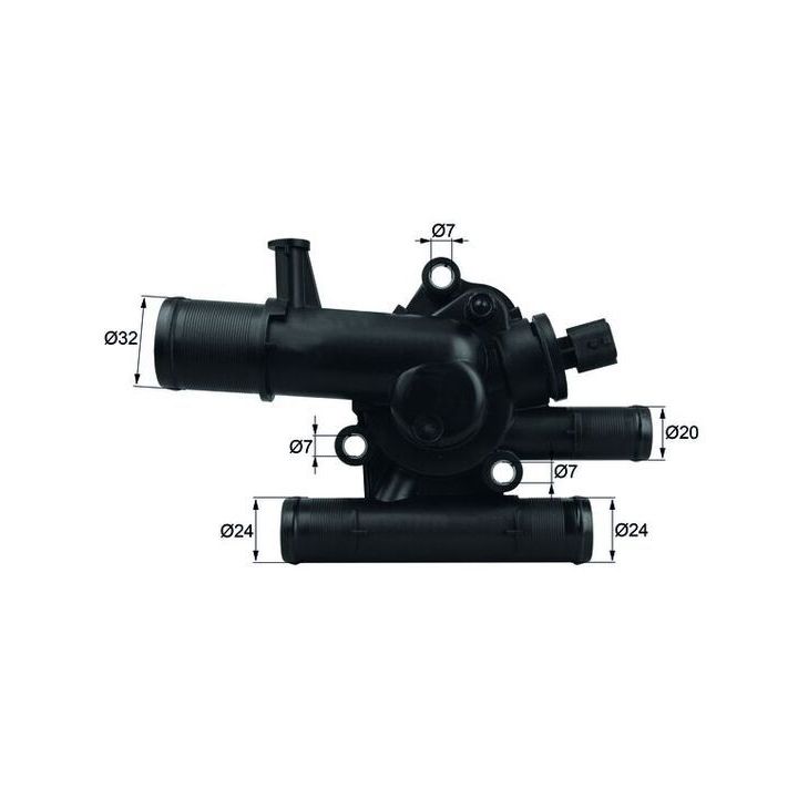 Termostatas, aušinimo skystis MAHLE TI 214 83