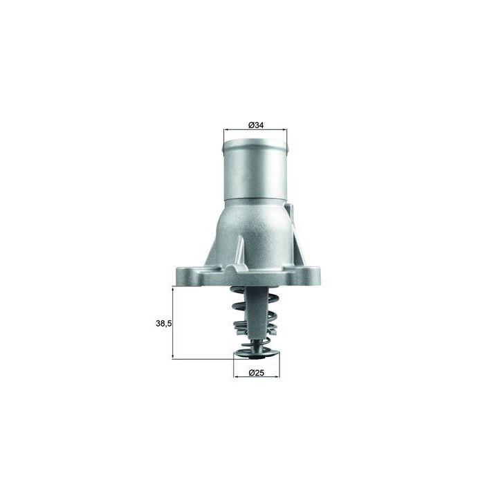 Termostatas, aušinimo skystis MAHLE TI 260 92