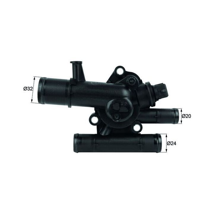 Termostatas, aušinimo skystis MAHLE TI 38 89