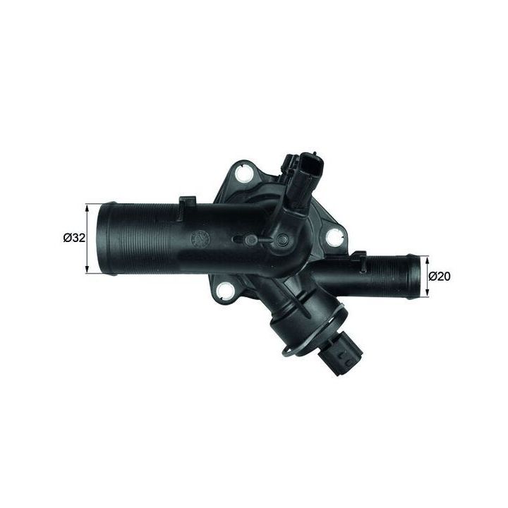 Termostatas, aušinimo skystis MAHLE TM 39 108