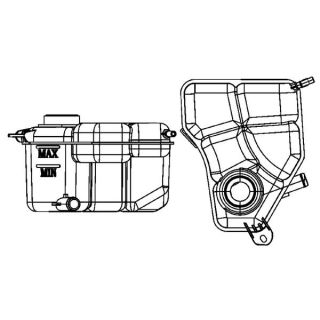 Išsiplėtimo bakelis, aušinimo skystis MAHLE CRT 133 000S