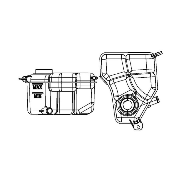 Išsiplėtimo bakelis, aušinimo skystis MAHLE CRT 133 000S