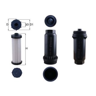 Hidraulinis filtras, automatinė transmisija MAHLE HX 151KIT
