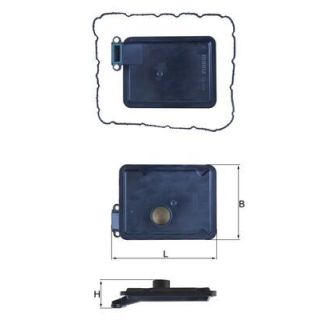 Hidraulinis filtras, automatinė transmisija MAHLE HX 254D