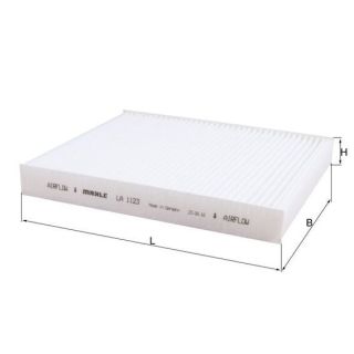 Filtras, salono oras MAHLE LA 1123