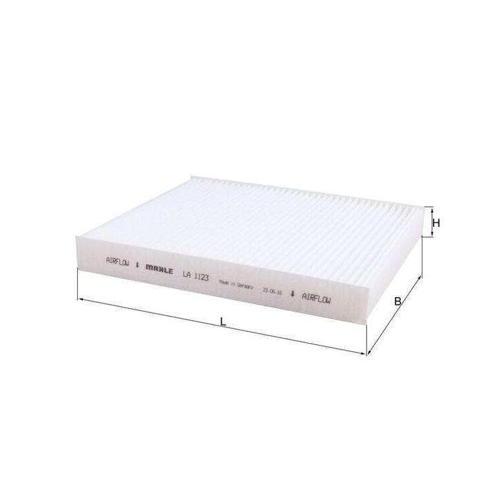 Filtras, salono oras MAHLE LA 1123